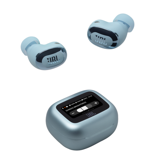 JBL Live Buds 3 - Blue - True wireless Noise Cancelling bud-type earbuds - Detailshot 7 image number null